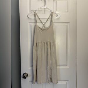 Old Navy Spaghetti Strap Cream Dress
